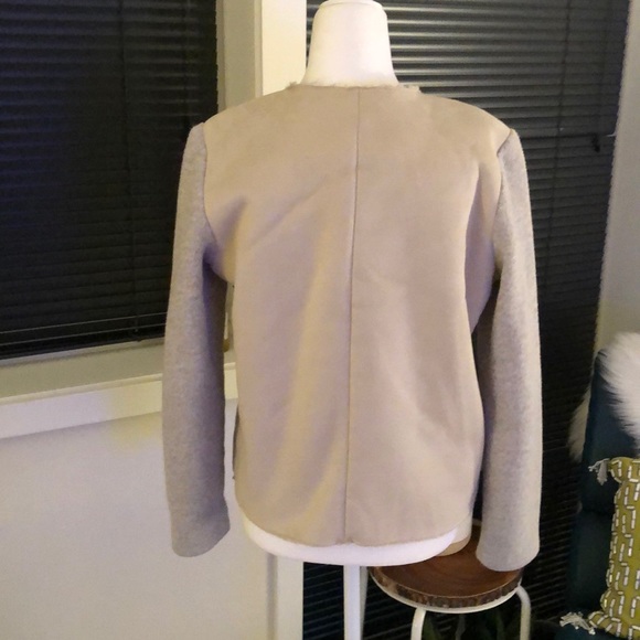 BB Dakota Faux Suede and Shearling Moto Jacket - Picture 4 of 7